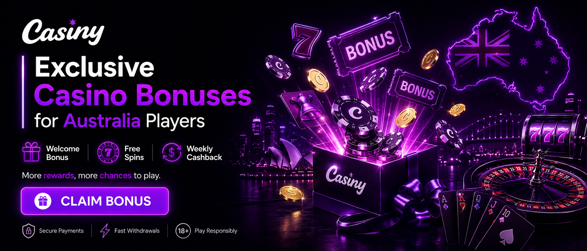 Casiny Casino online games selection